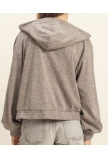 Hyfve Hooded Zip-up Knit