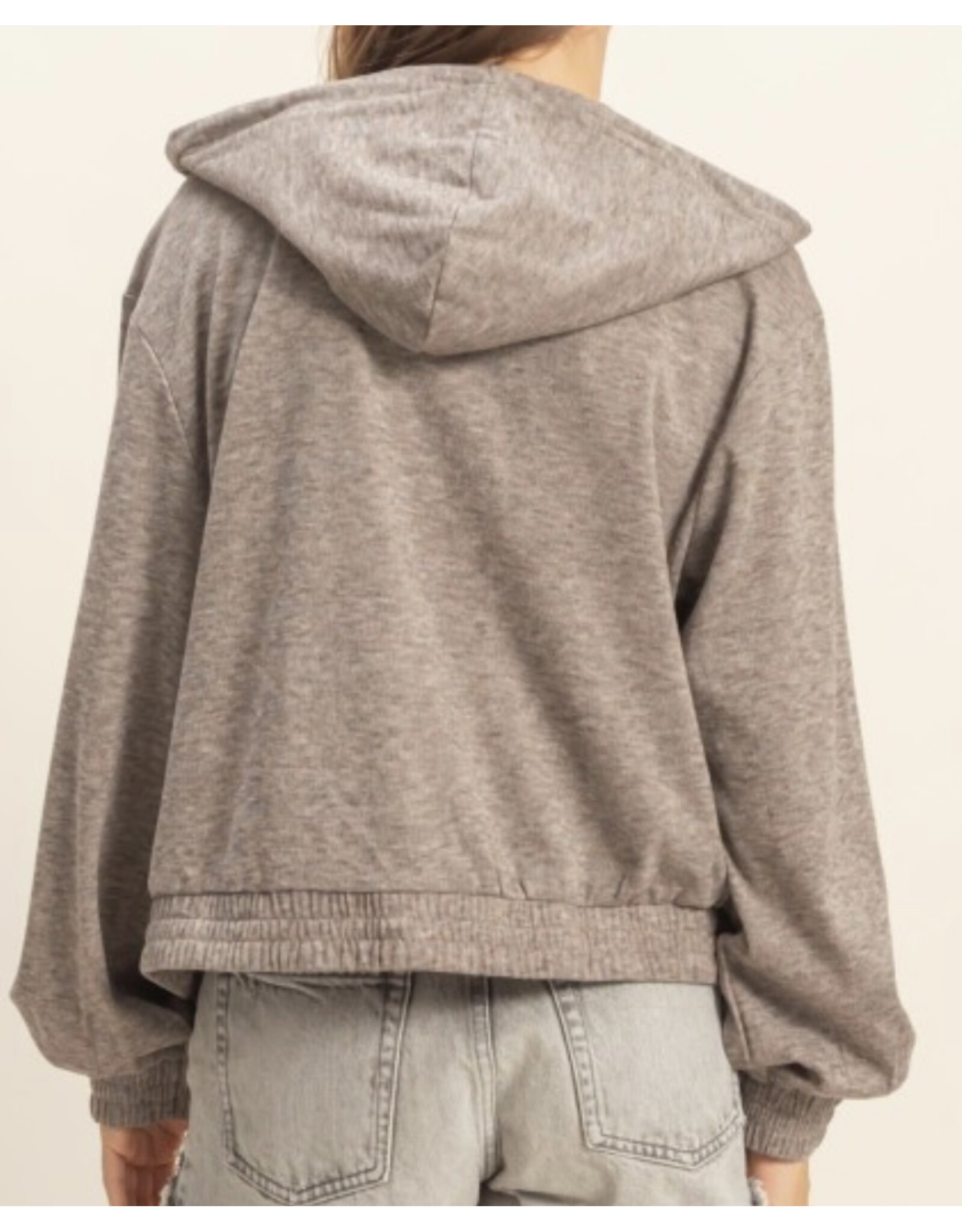 Hyfve Hooded Zip-up Knit