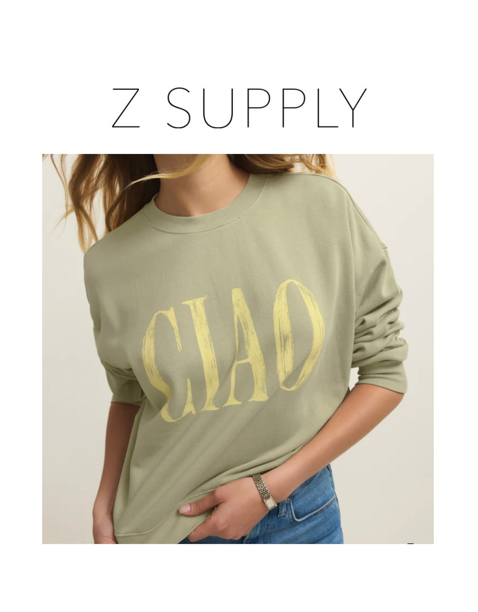 ZSupply ZSupply Ciao First Date Sweatshirt