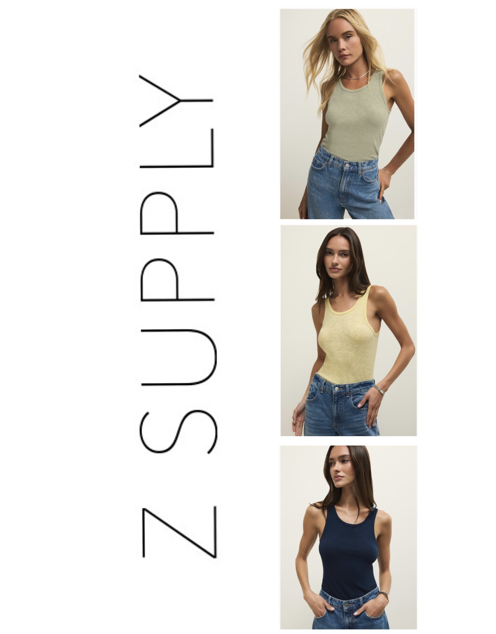 ZSupply ZSupply Classic Slub Scoop Tank