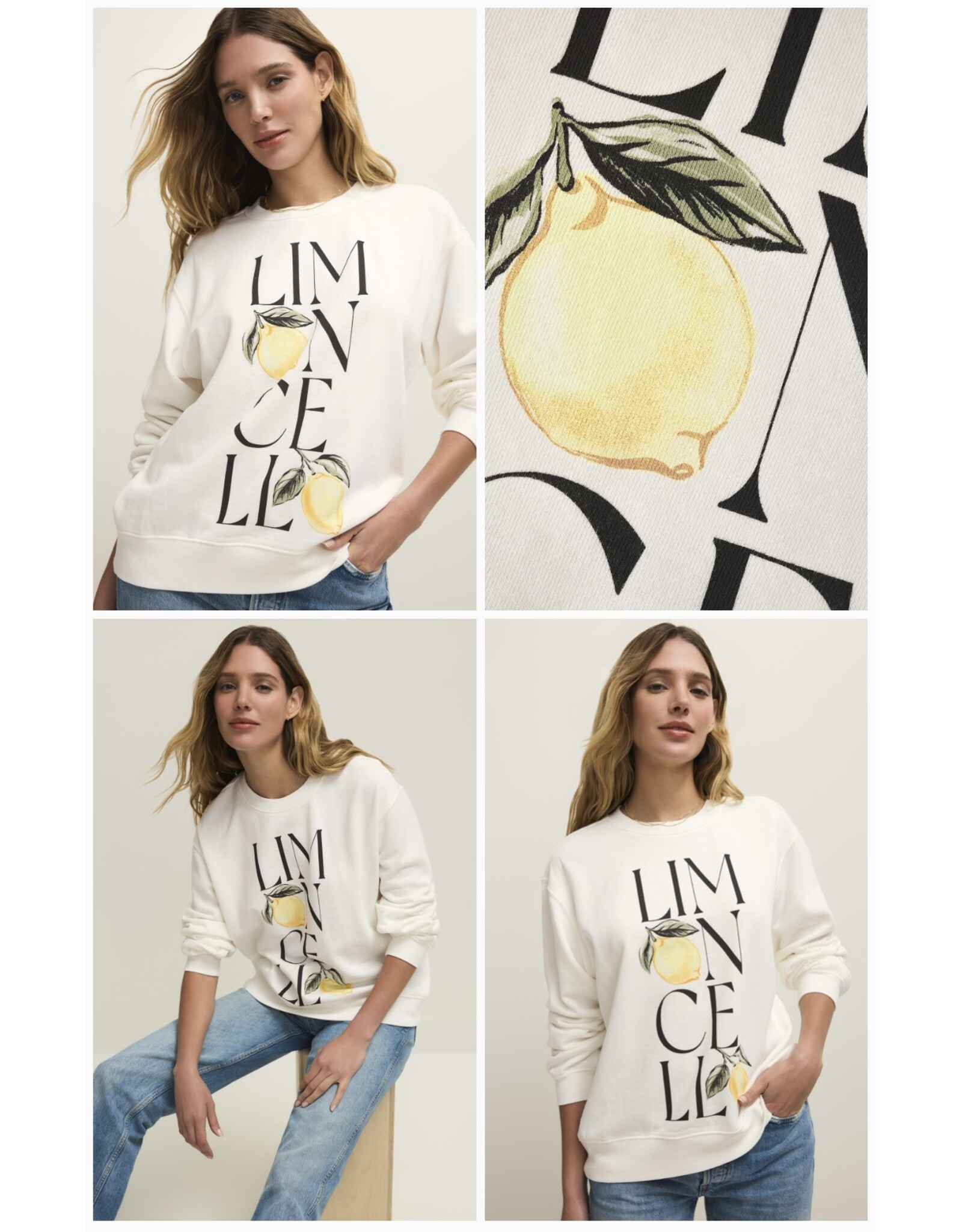 ZSupply ZSupply Limon Boyfriend Sweatshirt