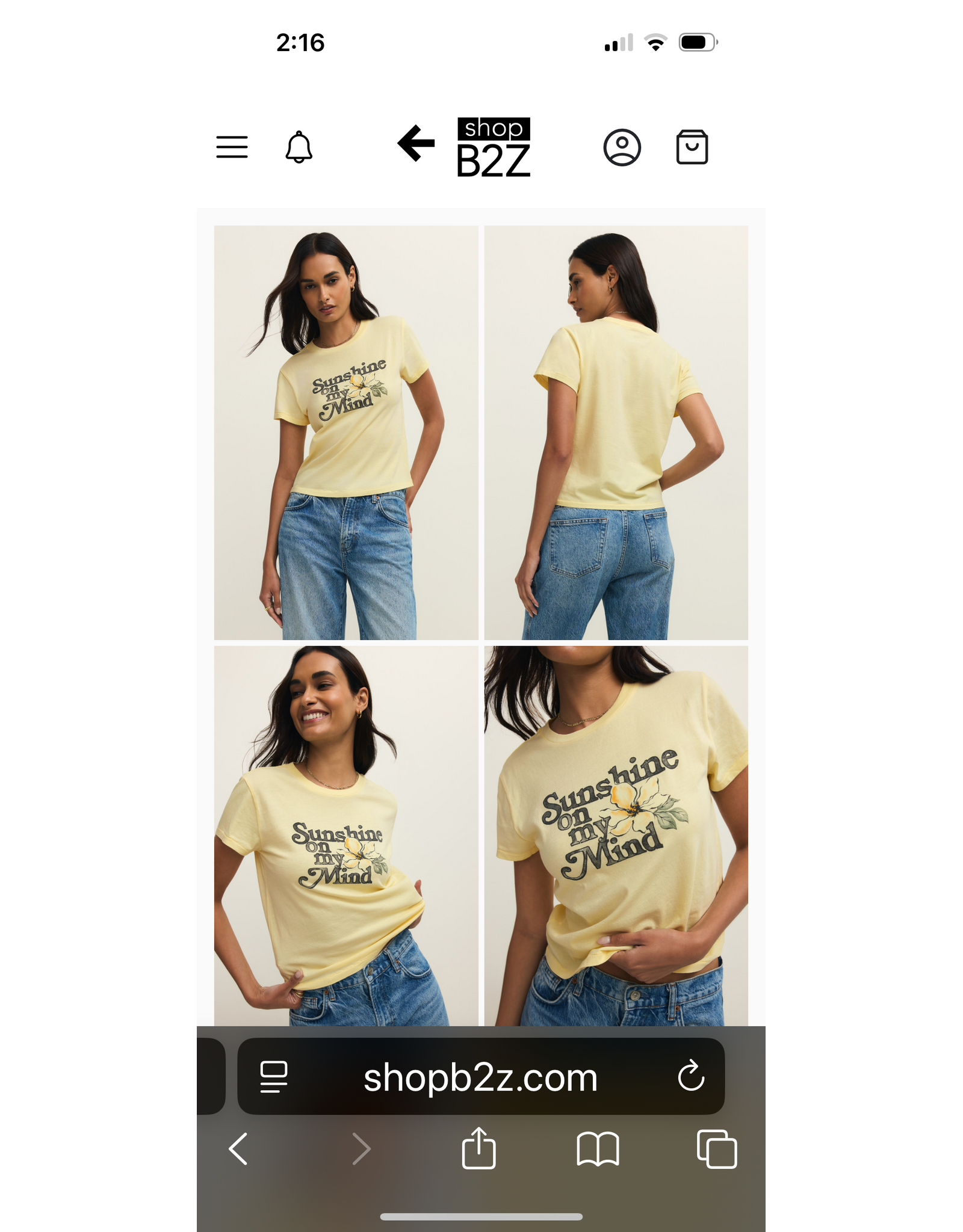 ZSupply ZSupply Shine Toursit Tee