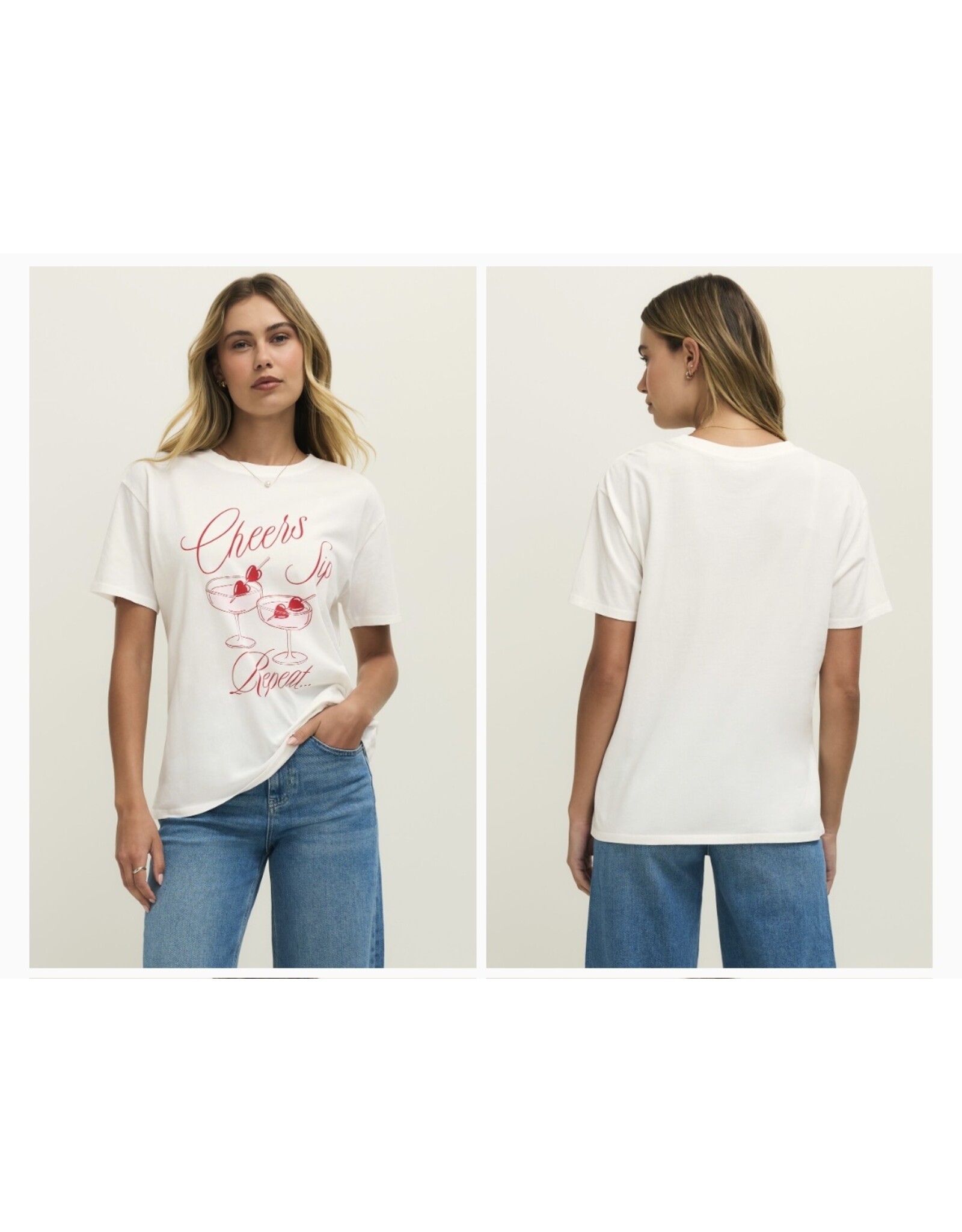 ZSupply ZSupply Cheers Boyfriend Tee