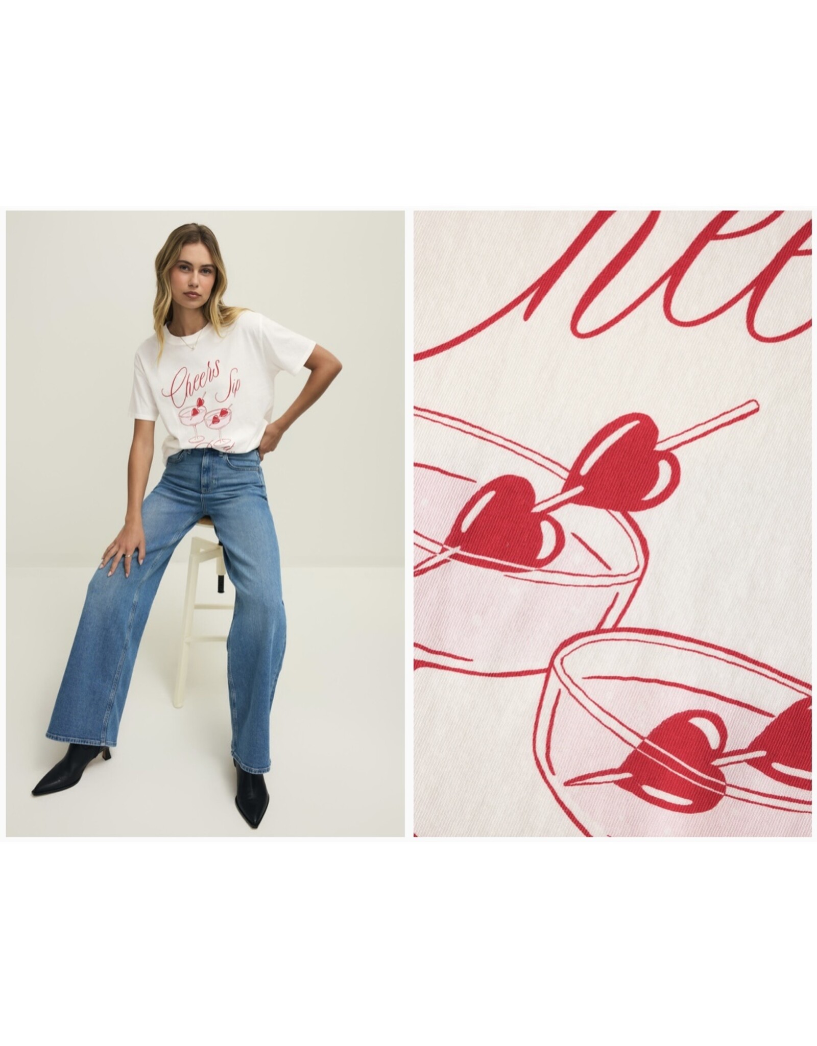 ZSupply ZSupply Cheers Boyfriend Tee