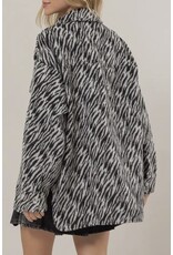 Hyfve Zebra Oversized Shacket