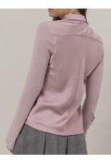 Hyfve Knit Shirt w/ Button Placket