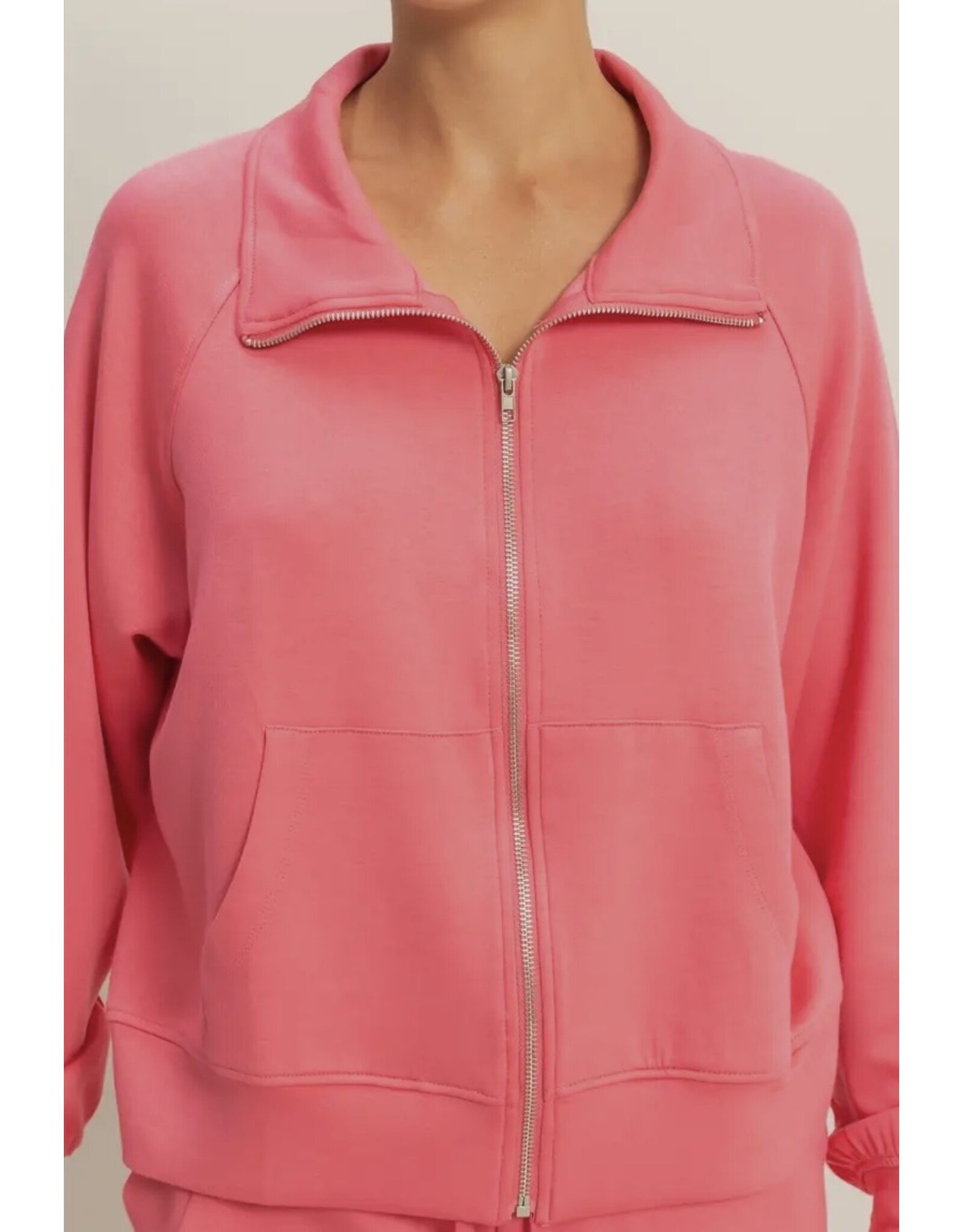 Hyfve Knit High Neck Jacket