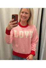 sunday edition LOVE knit sweater