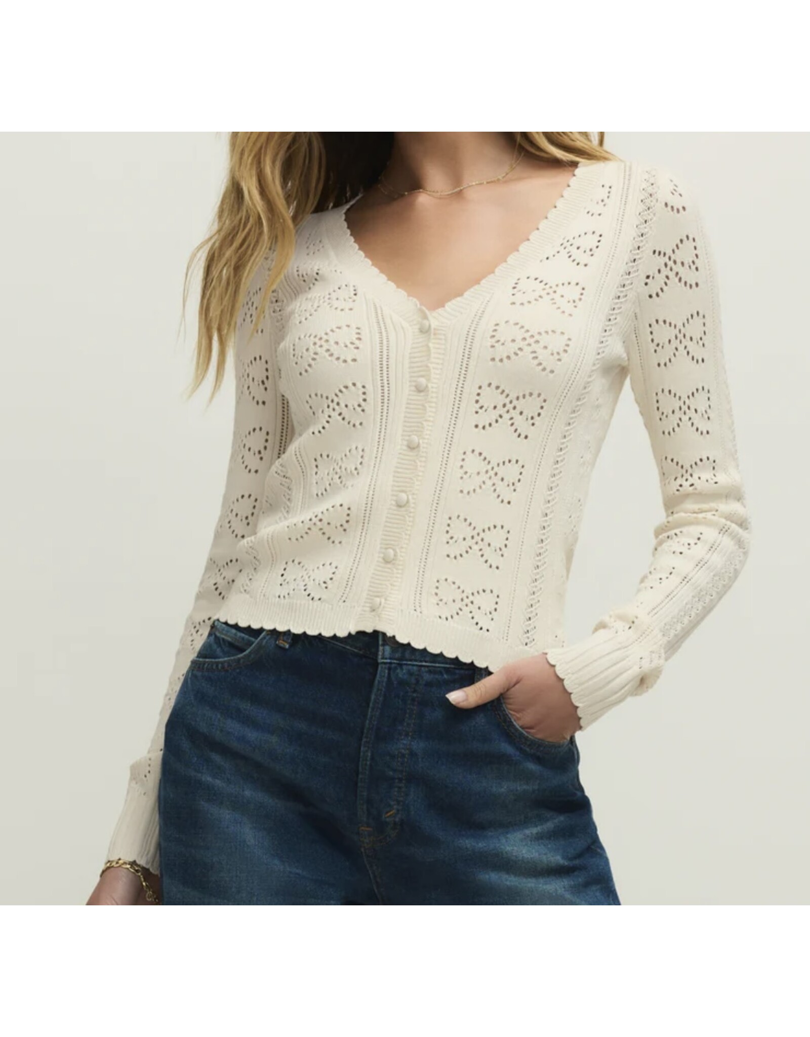 ZSupply ZSupply GEMA POINTELLE CARDIGAN