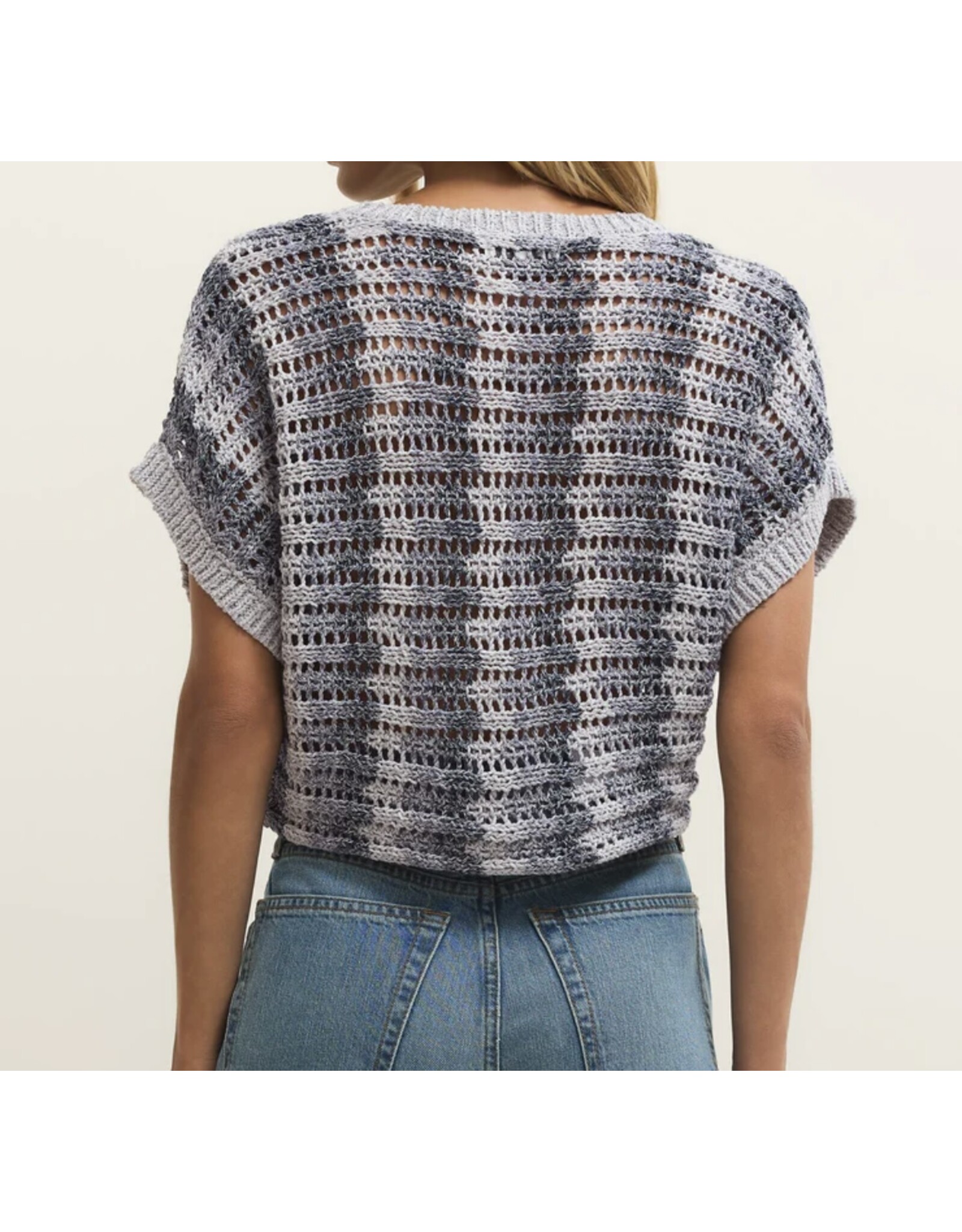 ZSupply Ballast Crochet Stripe Top