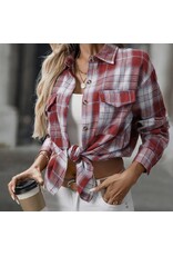lovesoft Plaid button down shirt