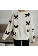 Sweet Bow Knit W/B Cardigan