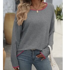 Core-Spun Yarn Sweater