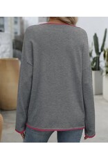 Core-Spun Yarn Sweater