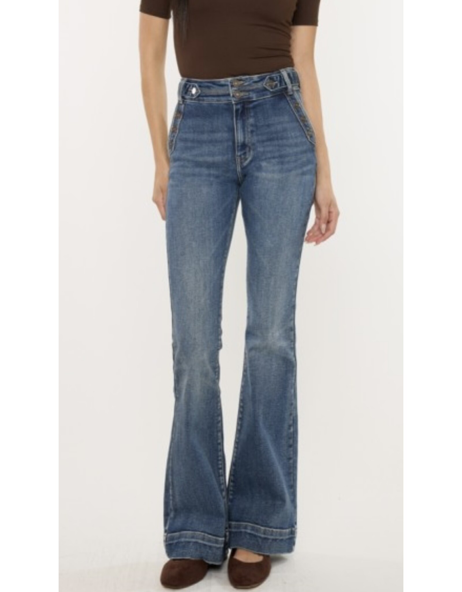 Kancan HR Flare Jeans