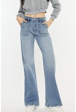 Kancan HR Wide Flare Jeans