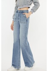Kancan HR Wide Flare Jeans