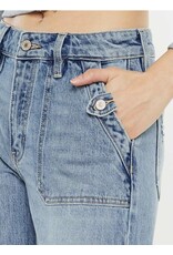 Kancan HR Wide Flare Jeans