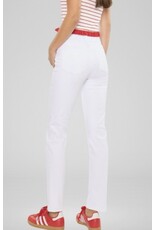 Kancan White HR Slim Straight