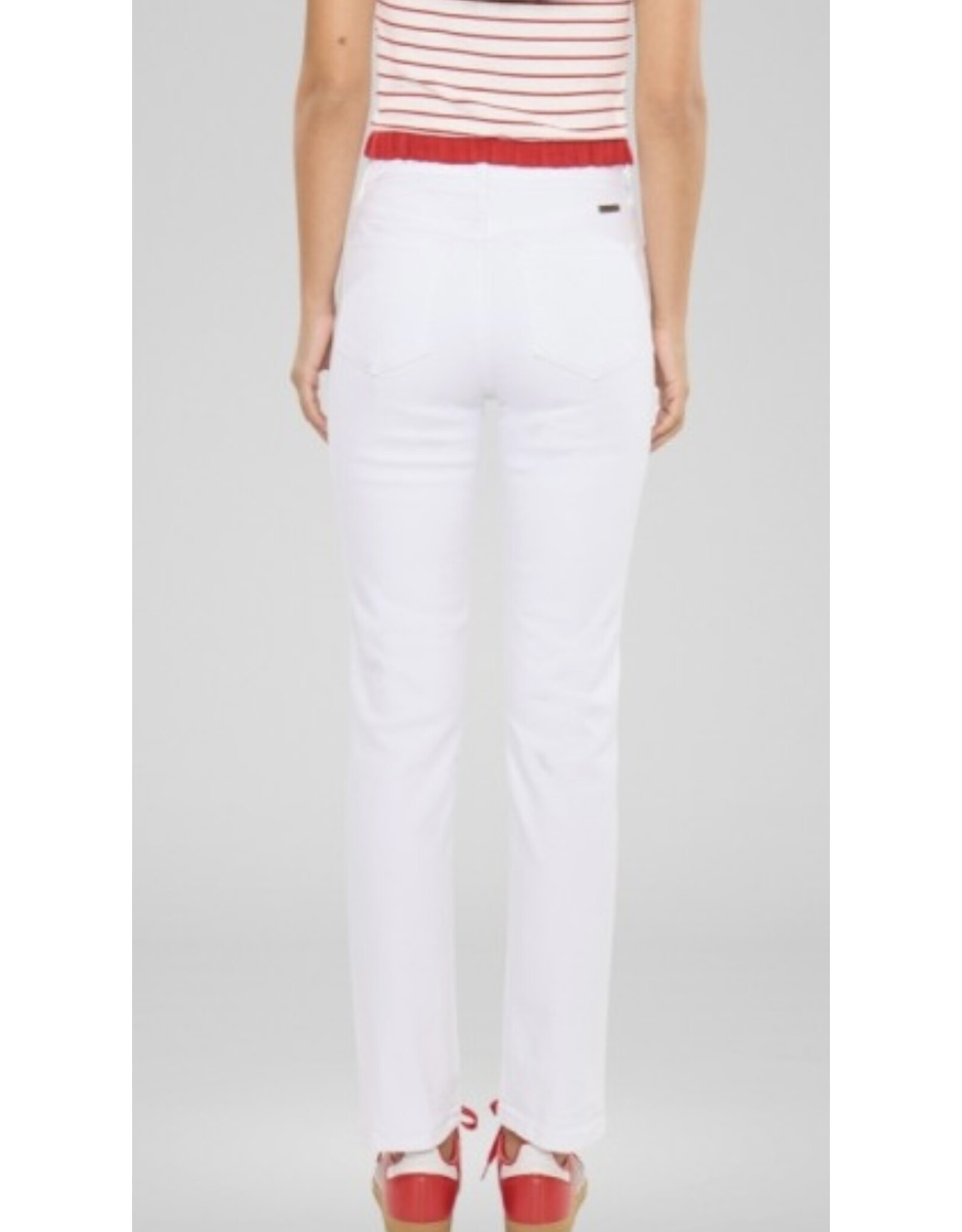 Kancan White HR Slim Straight