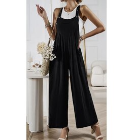 LATA Black Wide Leg Jumpsuit