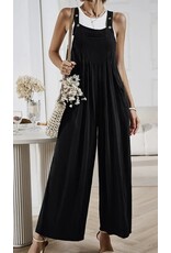 LATA Black Wide Leg Jumpsuit