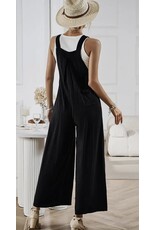 LATA Black Wide Leg Jumpsuit