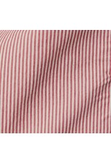 Pink Stripe Stretch Bomber Jacket