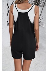 Scoop Neck Loose Fit Romper