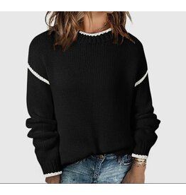 Color Block Knit Sweater