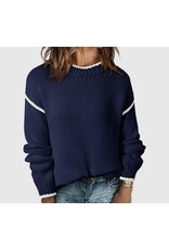 Color Block Knit Sweater