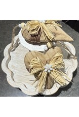 db Db wooden Valentine ornament