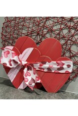 db Db triple heart w/ ribbon