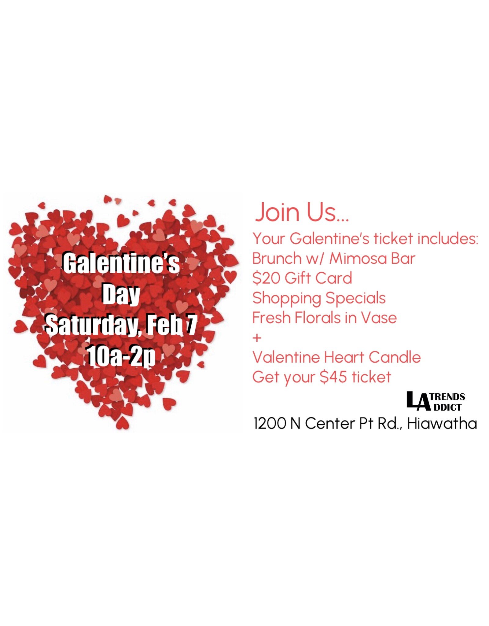 Galentine’s Event Feb 7