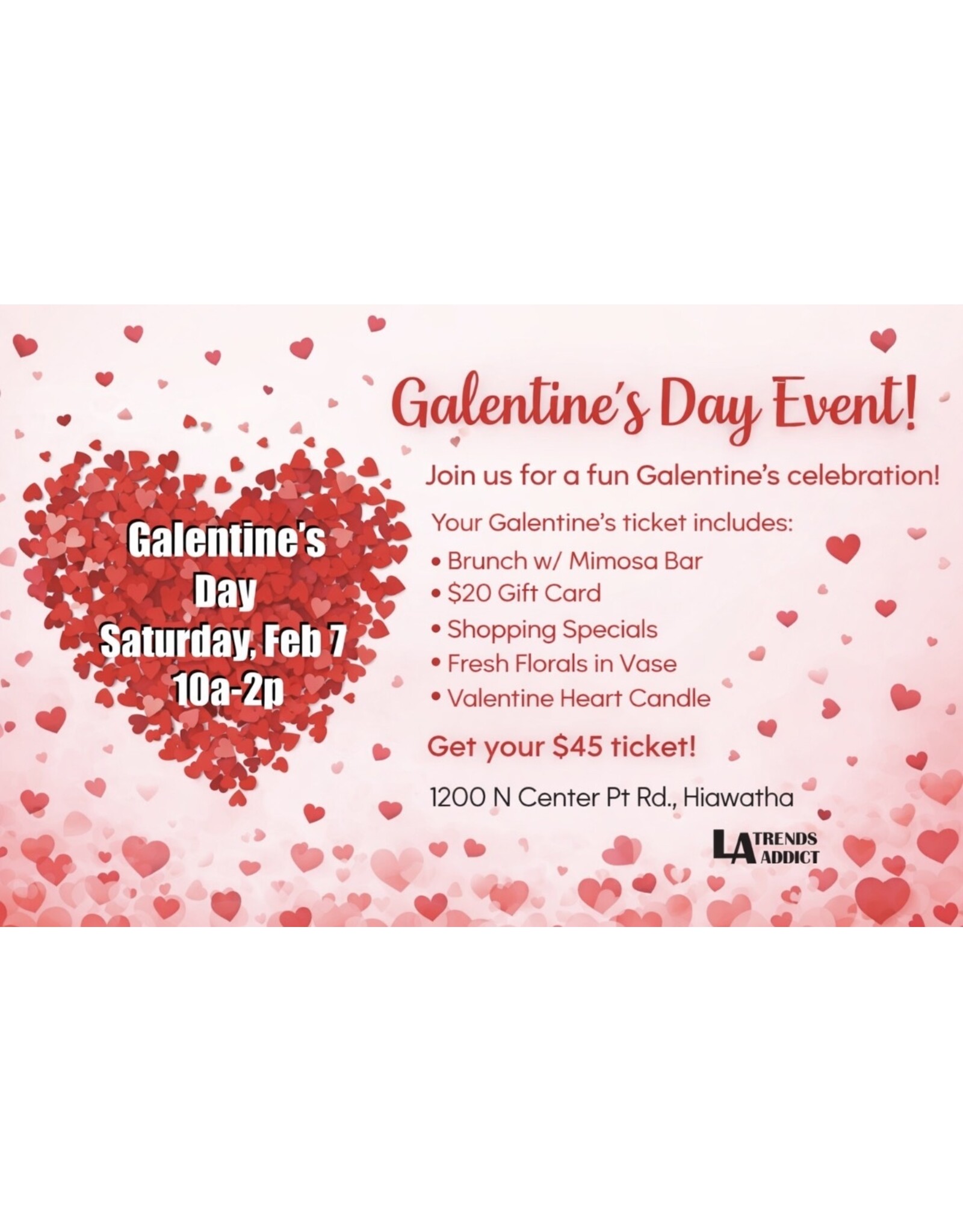 Galentine’s Event Feb 7
