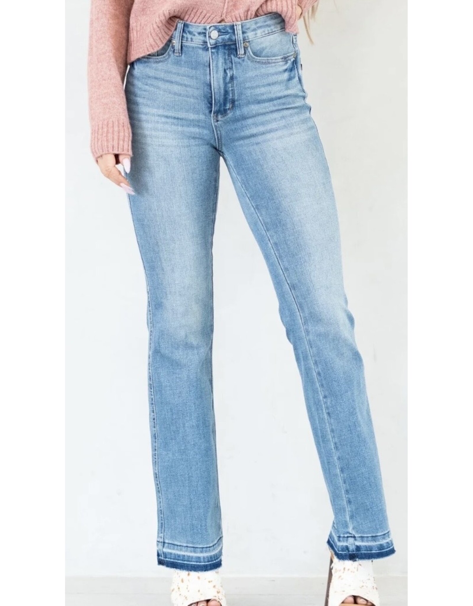 Judy Blue Judy Blue MR Slim Bootcut Tummy Control Release Hem