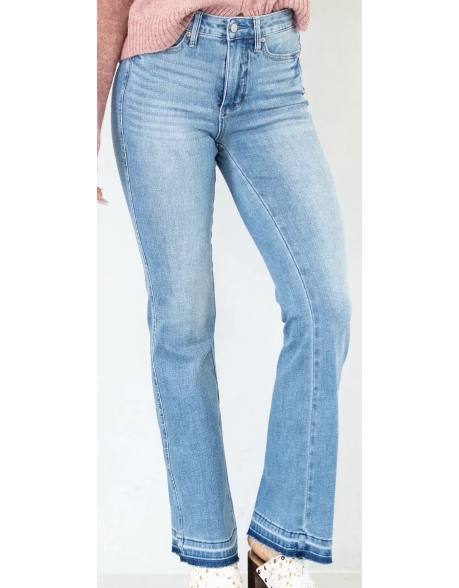 Judy Blue Judy Blue MR Slim Bootcut Tummy Control Release Hem