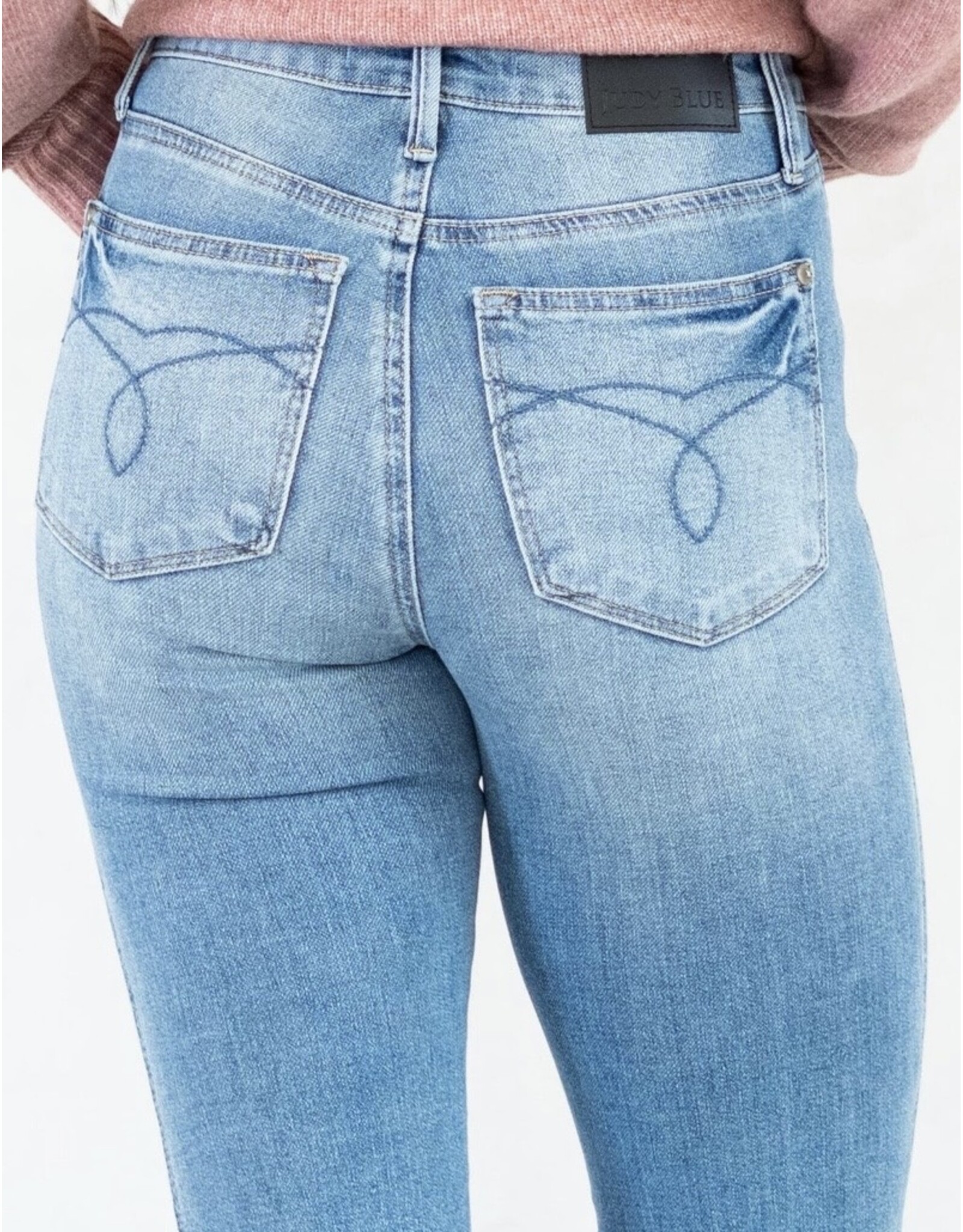 Judy Blue Judy Blue MR Slim Bootcut Tummy Control Release Hem