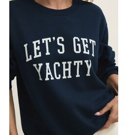 ZSupply ZSupply Yachty Boyfriend Shirt Eclipse