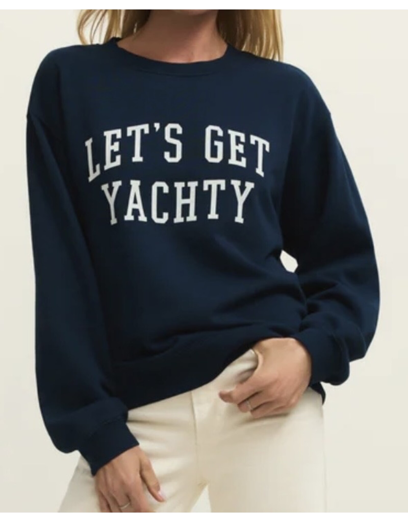 ZSupply ZSupply Yachty Boyfriend Shirt Eclipse