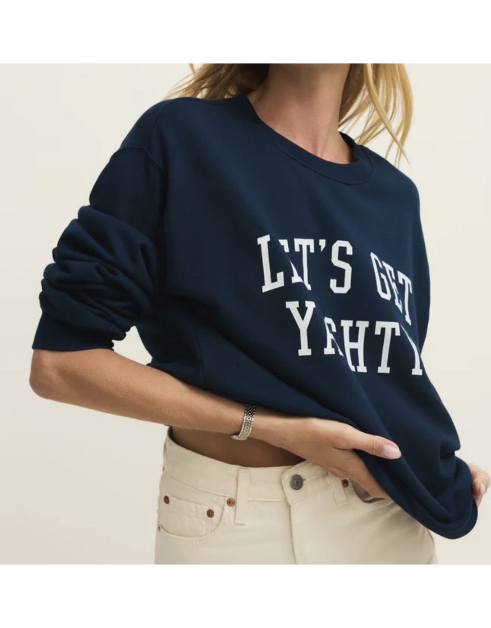 ZSupply ZSupply Yachty Boyfriend Shirt Eclipse