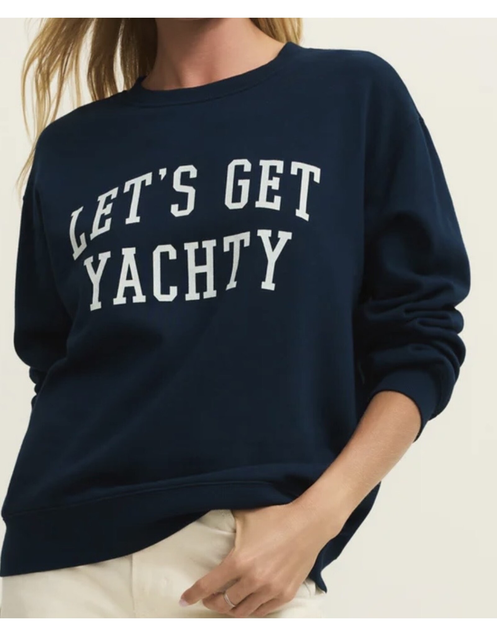 ZSupply ZSupply Yachty Boyfriend Shirt Eclipse