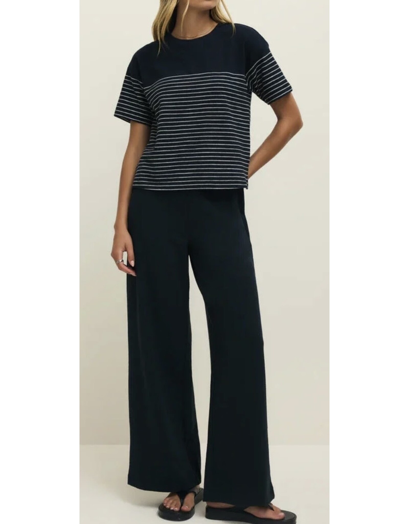 ZSupply ZSupply Harbor Striped Shirt Eclipse