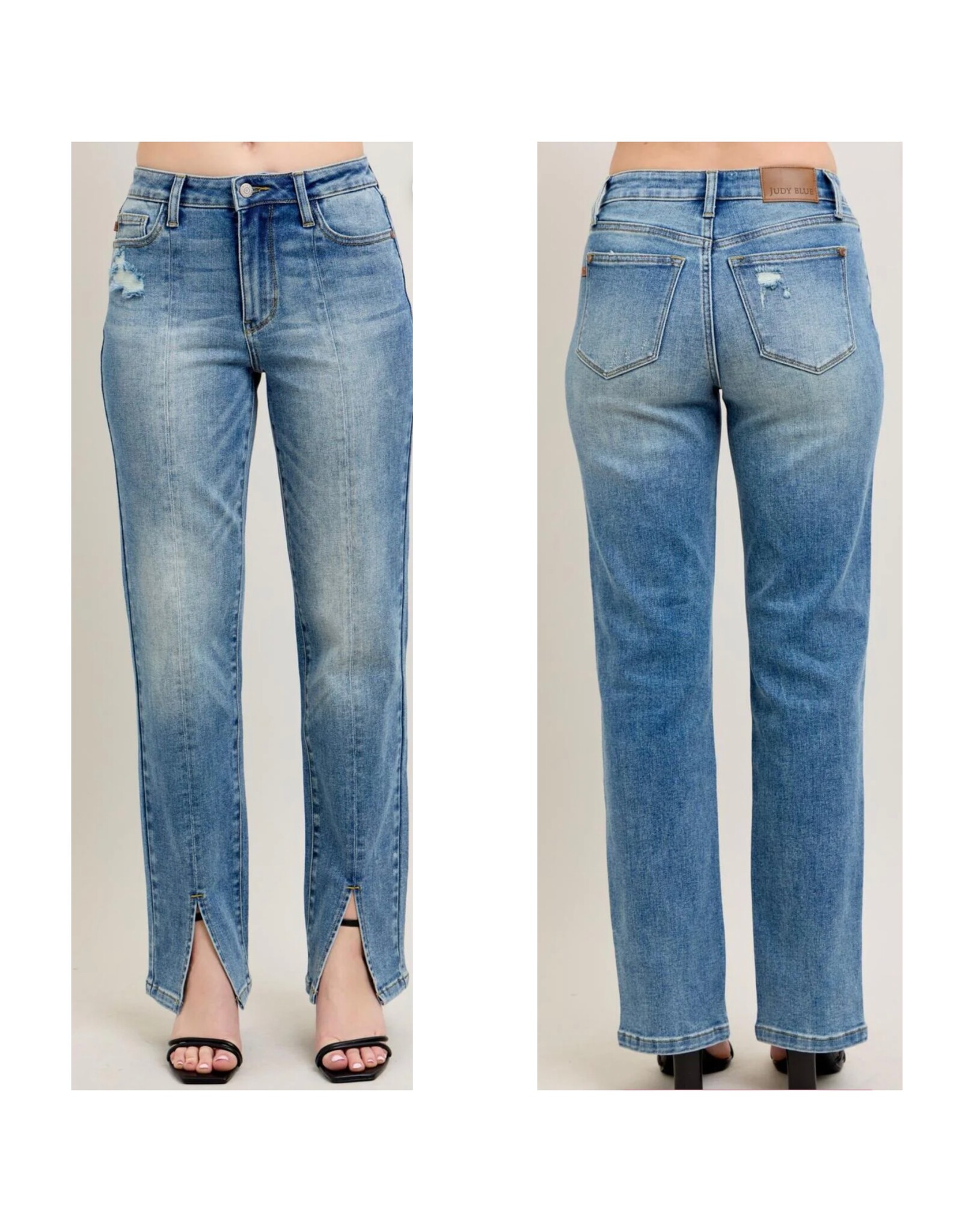 Judy Blue Judy Blue HW Front Seam & Slit