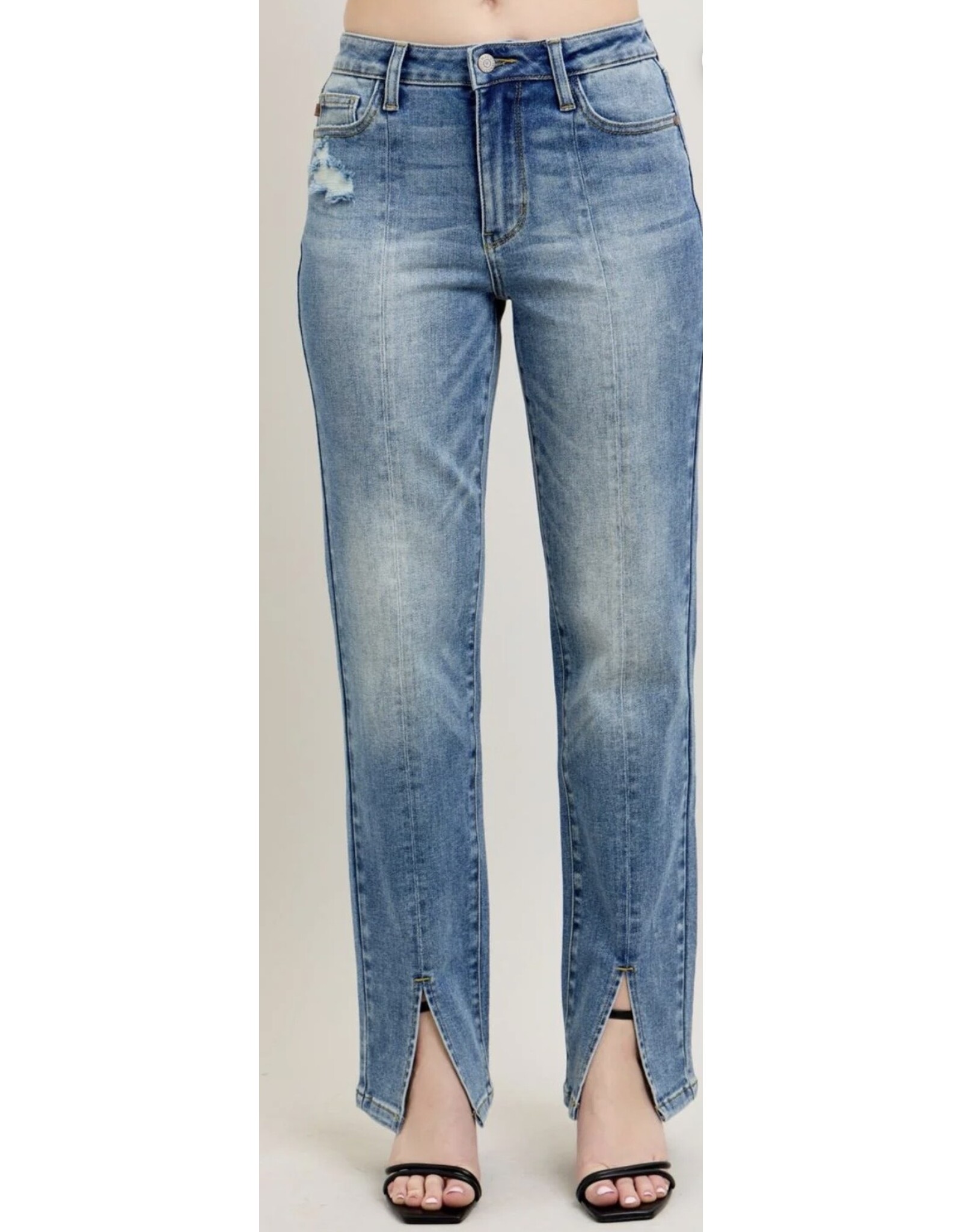Judy Blue Judy Blue HW Front Seam & Slit