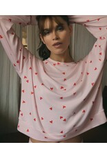 ZSupply Mira Heart LS Top Pink