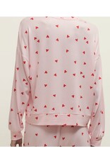 ZSupply Mira Heart LS Top Pink