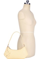 Chic flower shoulder bag