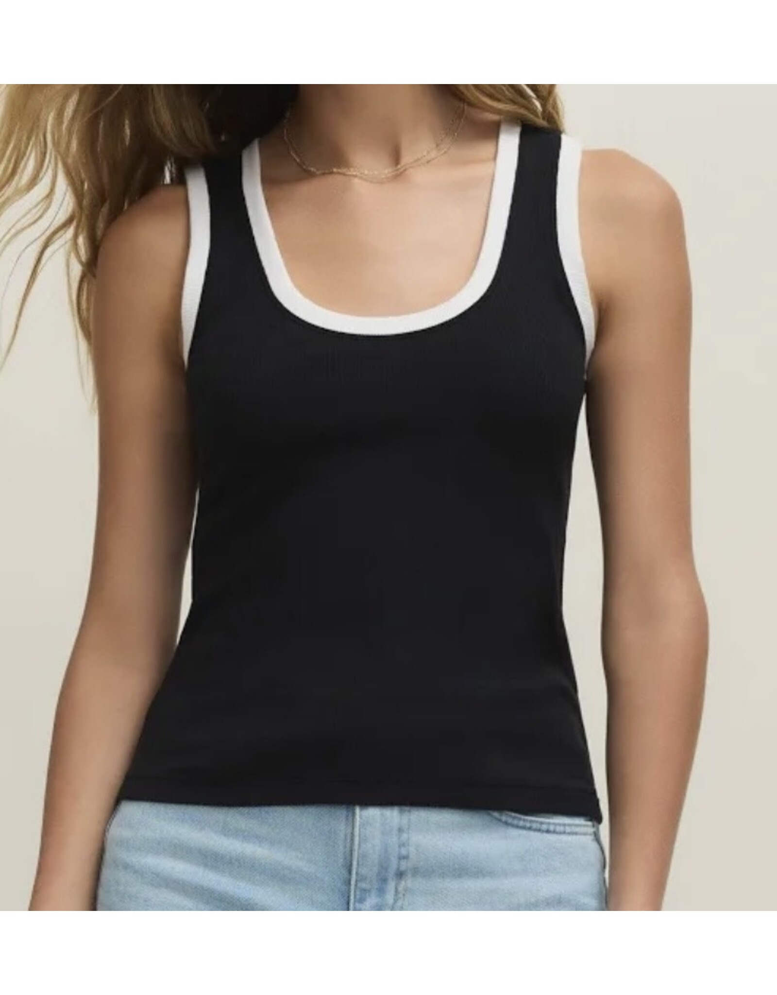 ZSupply ZSupply Sirena Colorblocked Rib Tank