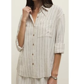 ZSupply ZSupply Alfie Striped Button Up Top
